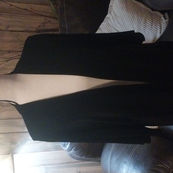 Chico's Travelers Black Open Front Slinky Knit Cardigan Capsule Stretch Size 3 - Picture 4 of 10